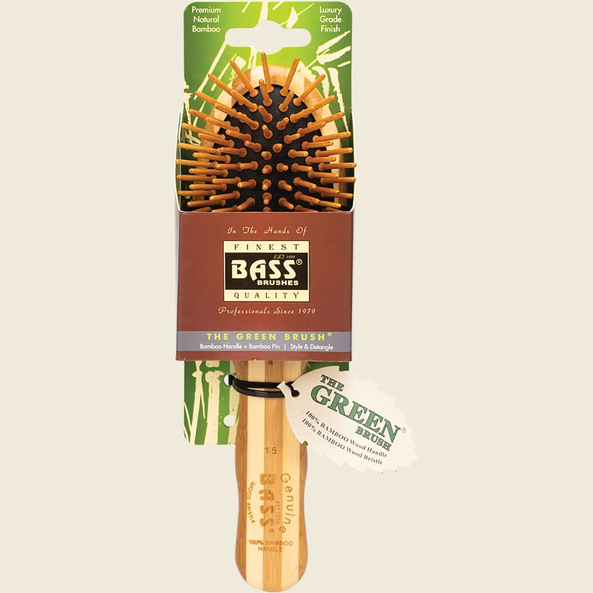 Bamboo Hair Brush Small Oval