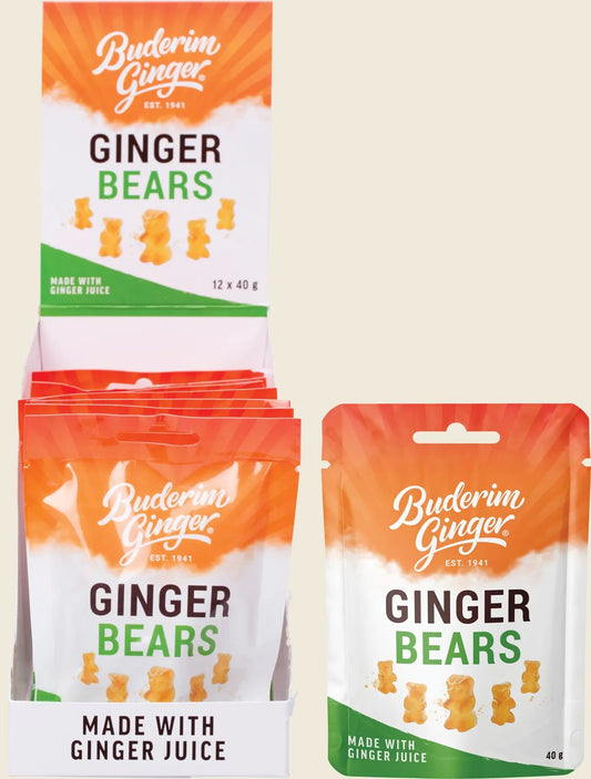 Ginger Bears 12x40g