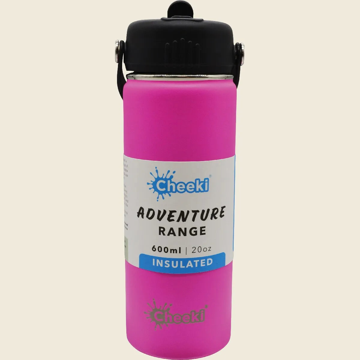 Cheeki Insulated Bottle Adventure Magenta (small) 600ml