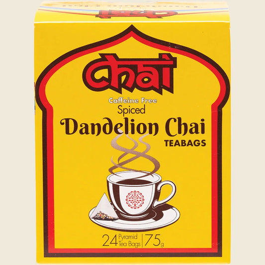 Chai Tea Spiced Dandelion Chai Tea Bags 24pk