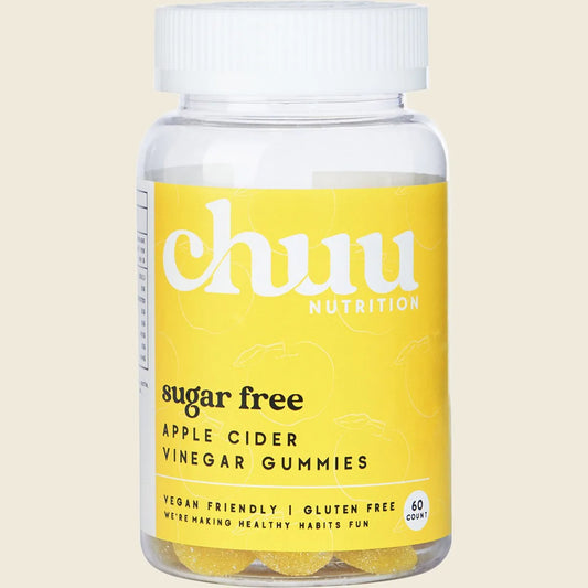 Chuu Nutrition Apple Cider Vinegar Gummies Sugar Free 60pcs