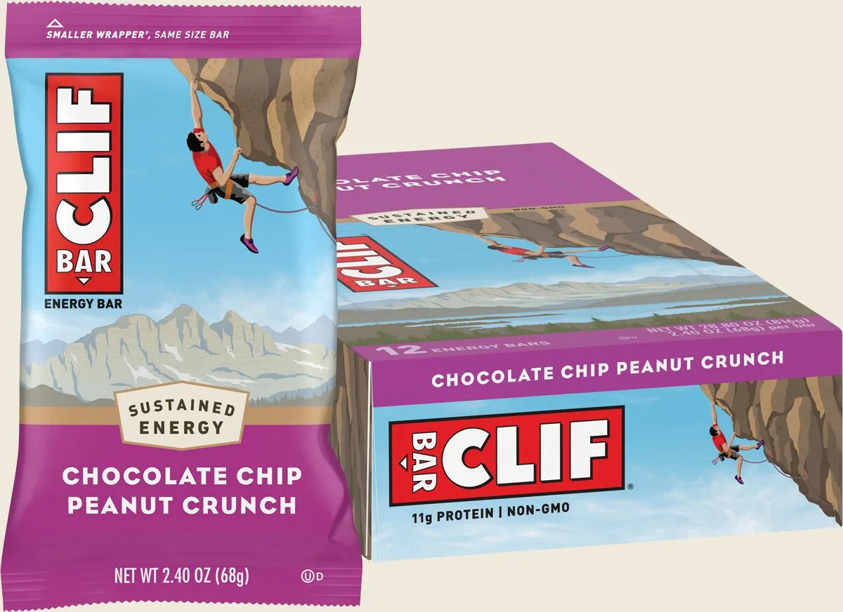 Energy Bar Chocolate Chip Peanut Crunch 12x68g