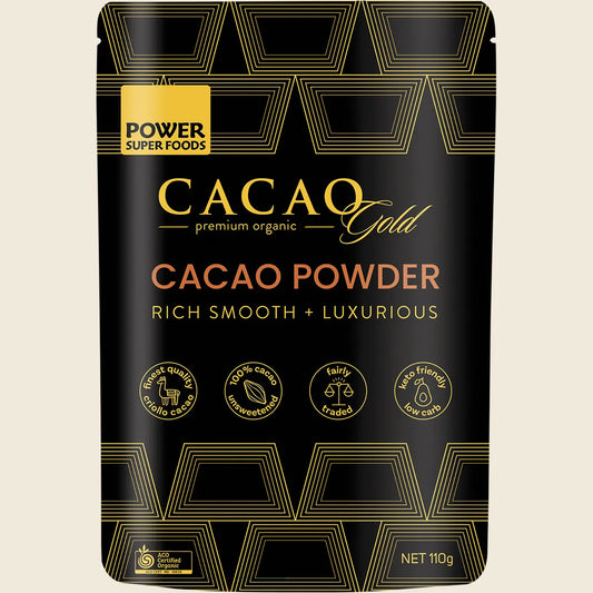 Cacao Gold Powder Certified Organic 110g