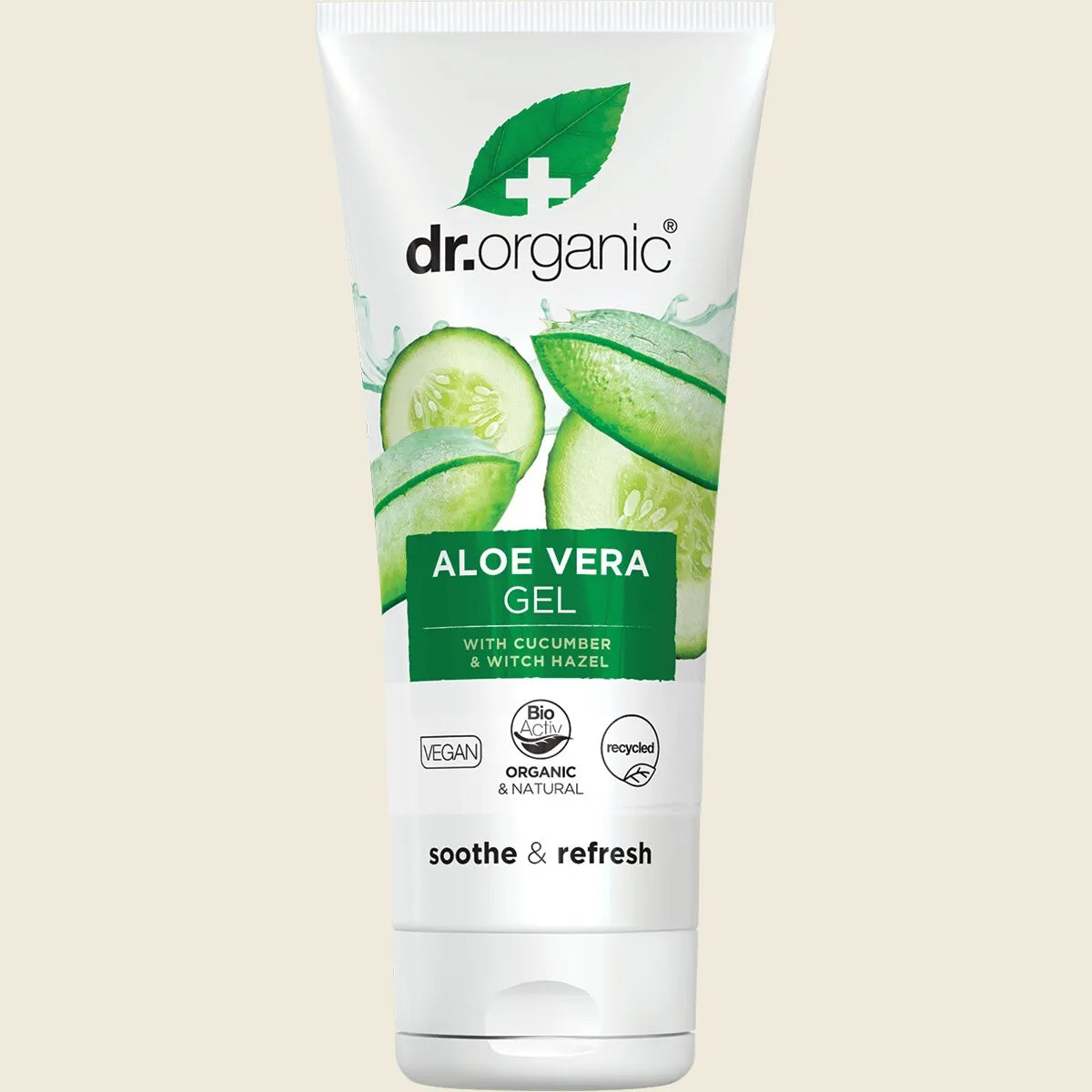 Dr Organic Aloe Vera Gel With Cucumber Organic Aloe Vera 200ml