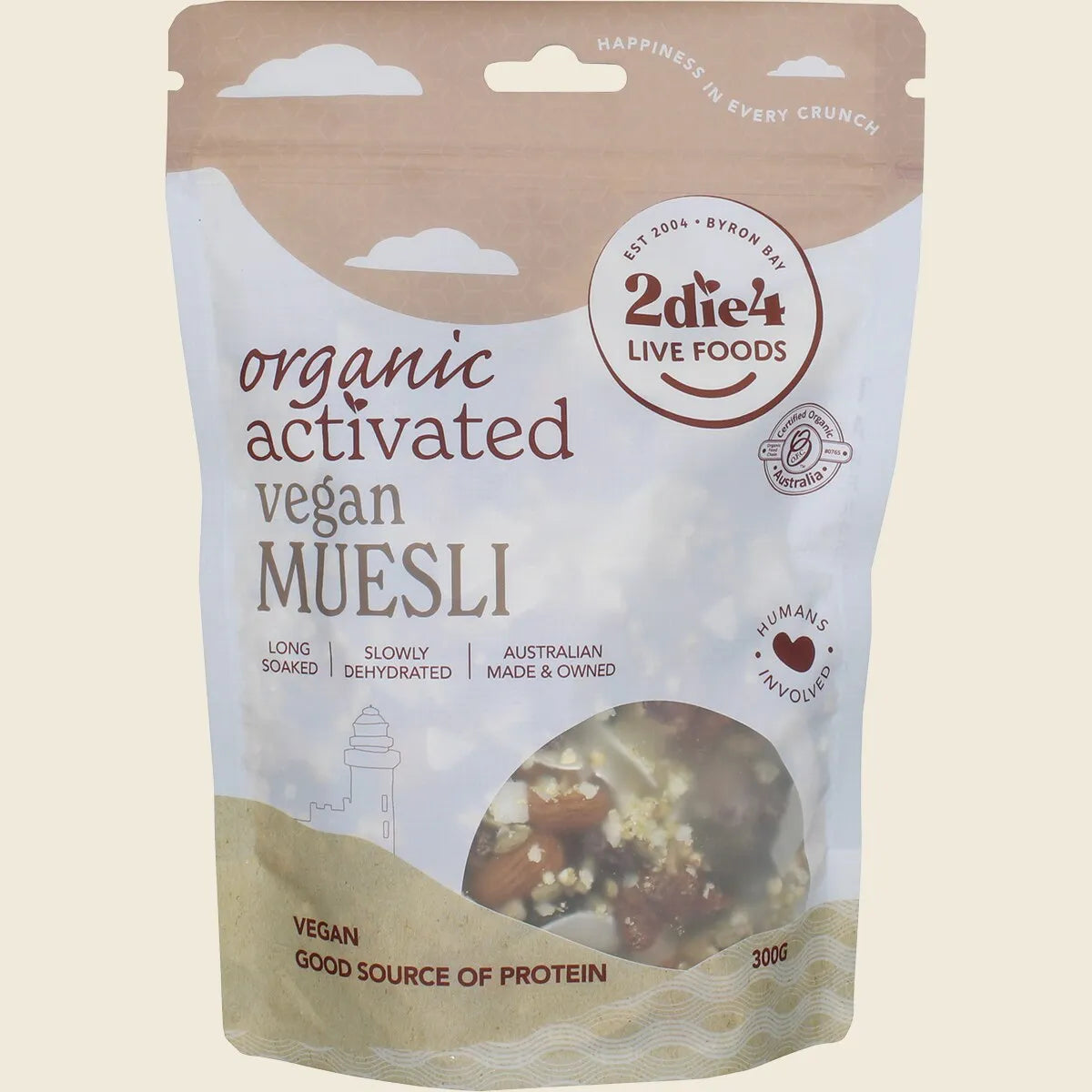 Organic Activated Muesli Vegan 300g