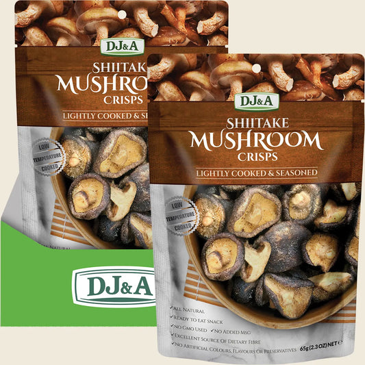 Shiitake Mushroom Crisps 9x65g