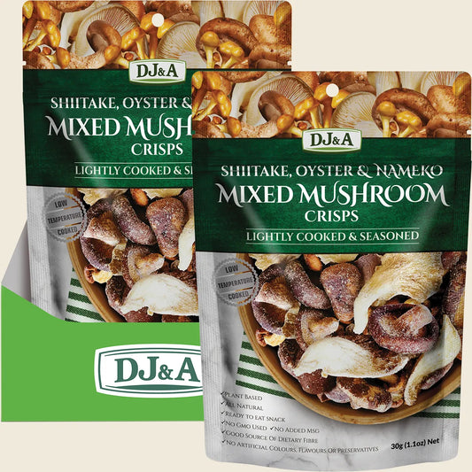 Mixed Mushroom Crisps 12x30g