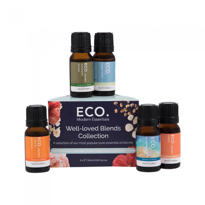 Eco. Modern Essentials Essential Oil Well-loved Blends Collection 10ml X 5 Pack