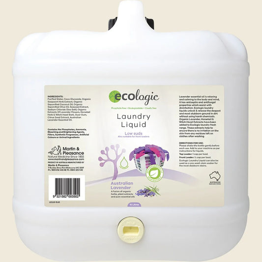 Laundry Liquid (Bulk) Australian Lavender 15000ml