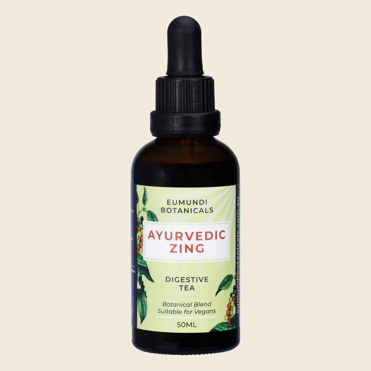 Eumundi Botanicals Ayurvedic Zing Digestive Tea 50ml