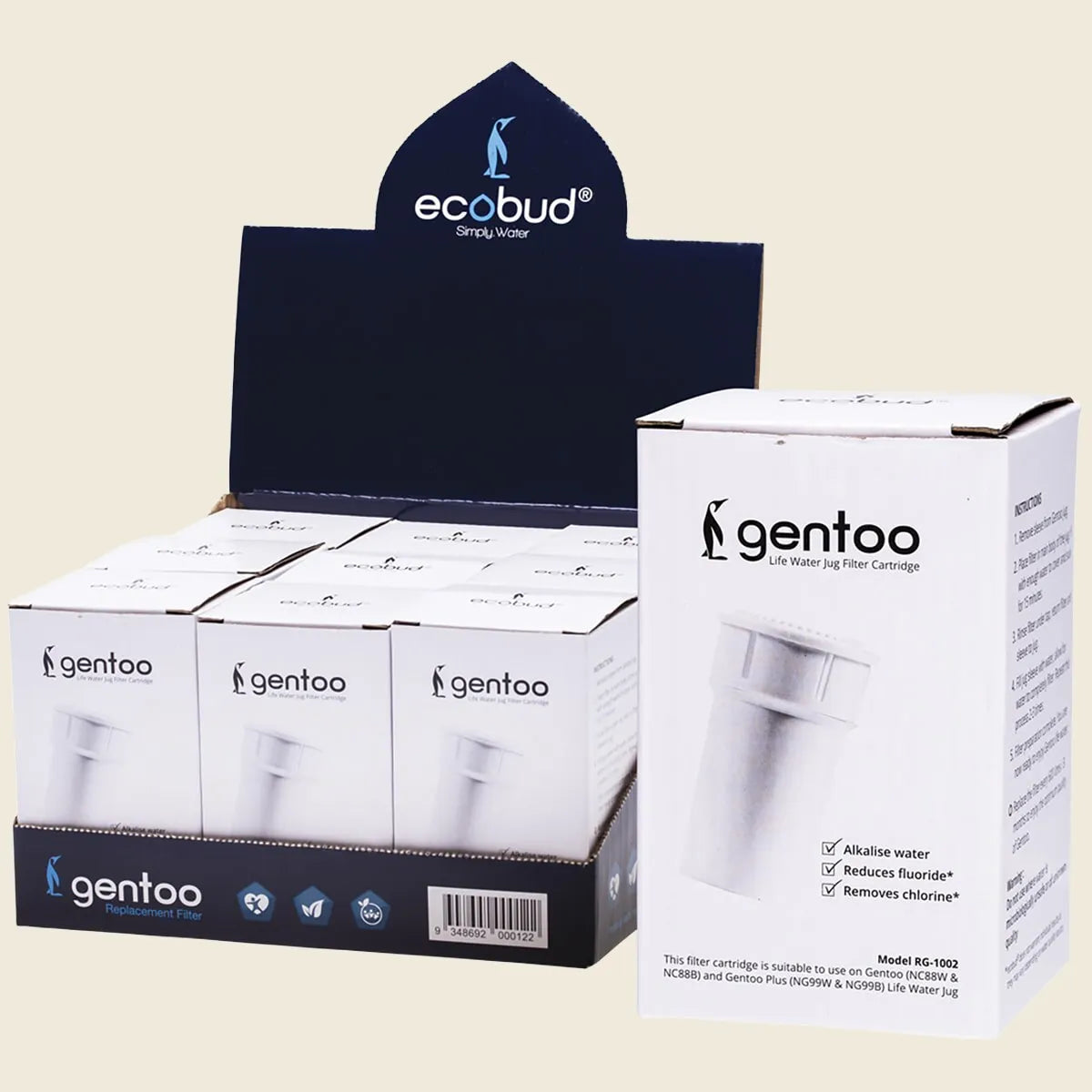 Replacement Filter for Ecobud Gentoo x9
