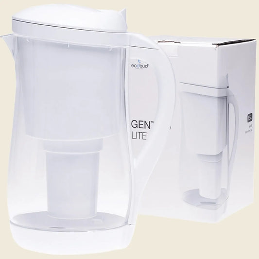Gentoo Plastic Water Filter Jug White 1500ml