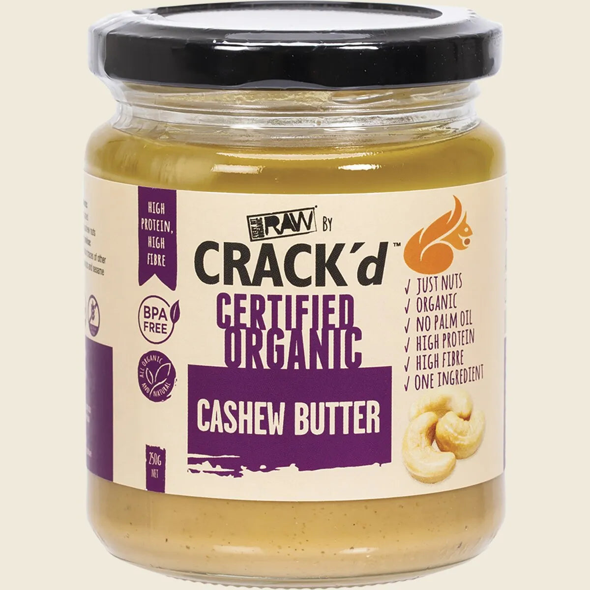 Crack'd Cashew Butter 250g