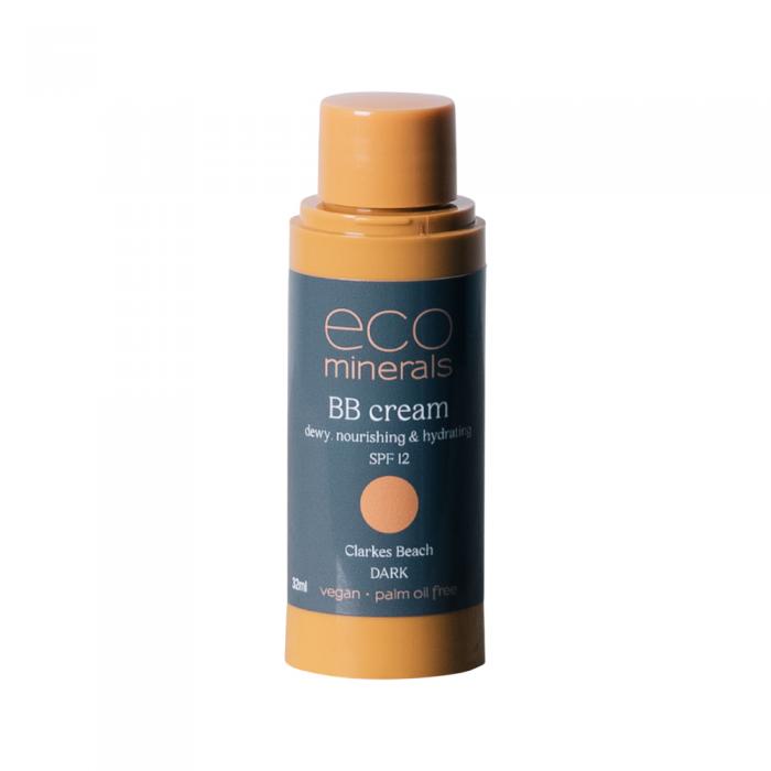 Eco Minerals Bb Cream Spf 12 Clarkes Beach Dark Refill 32ml
