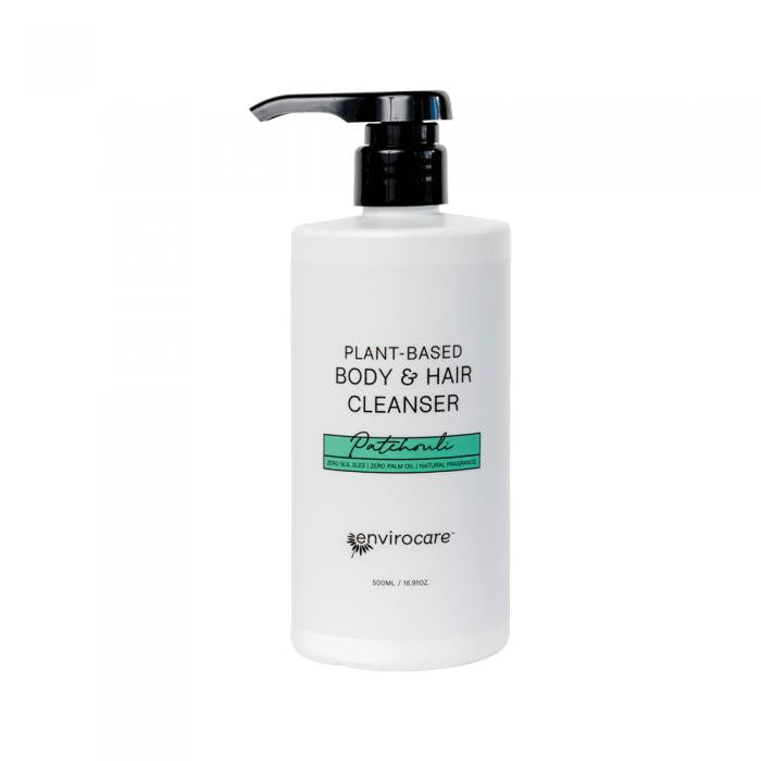Envirocare Plant-based Body & Hair Cleanser Patchouli 500ml