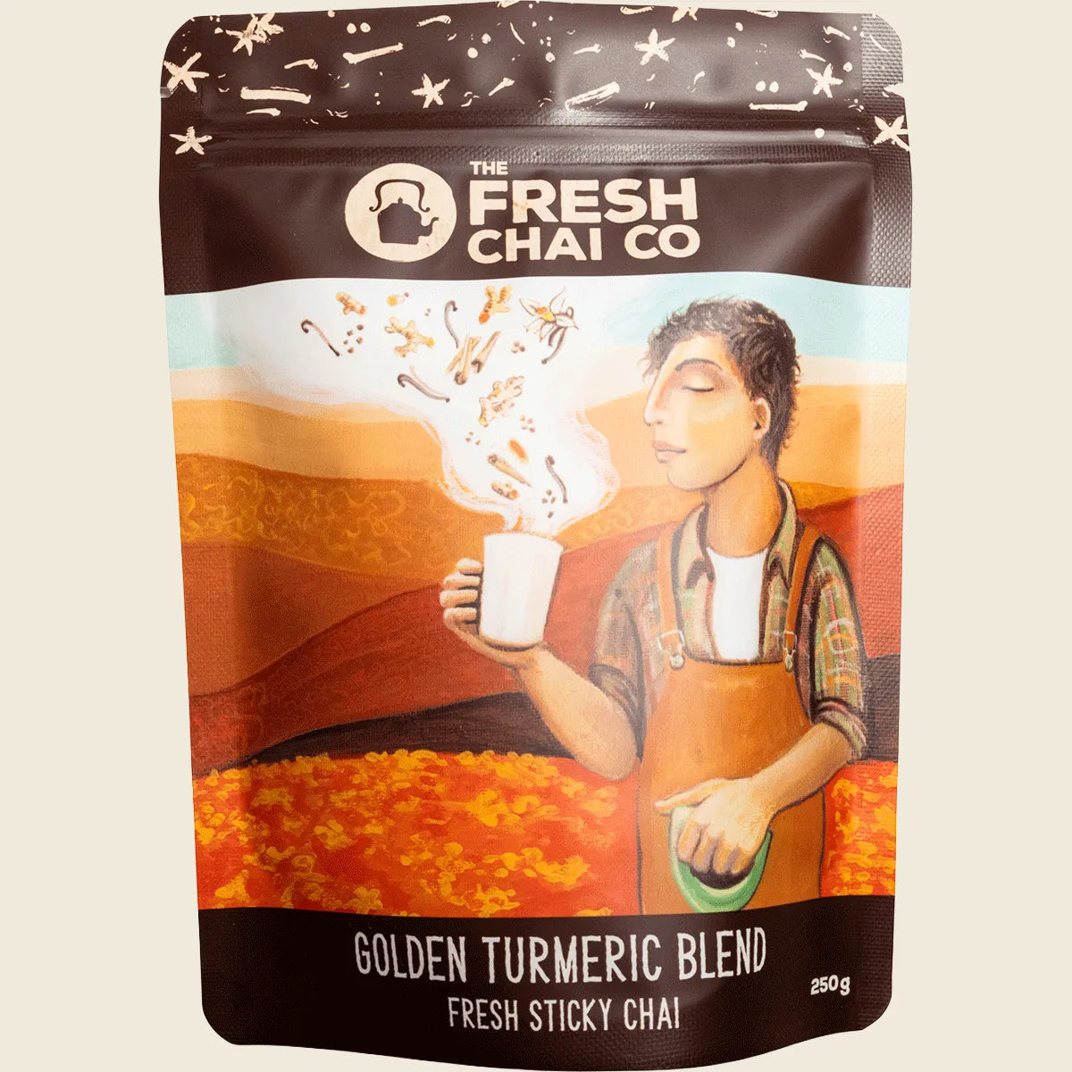The Fresh Chai Co. Masala Blend Fresh Sticky Chai 250g