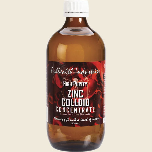 Fulhealth Industries High Purity Zinc Colloid Concentrate 500ml