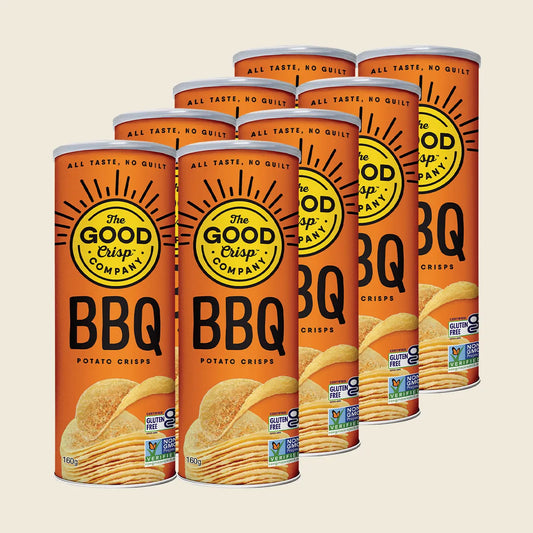 Potato Crisps BBQ 8x160g