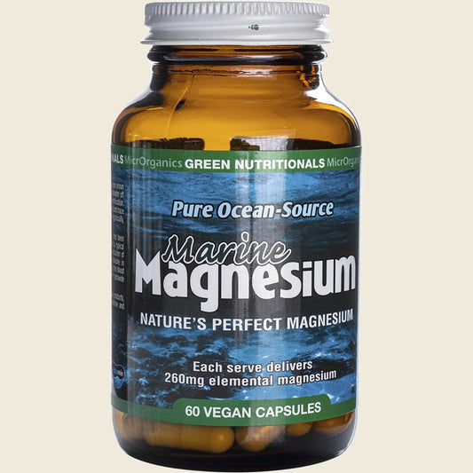 Green Nutritionals Pure Ocean-source Marine Magnesium 60vc