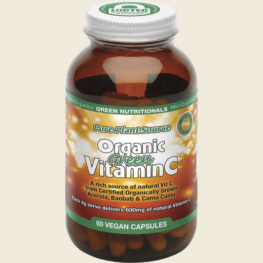 Green Nutritionals Pure Plant-source Organic Green Vitamin C 60vc