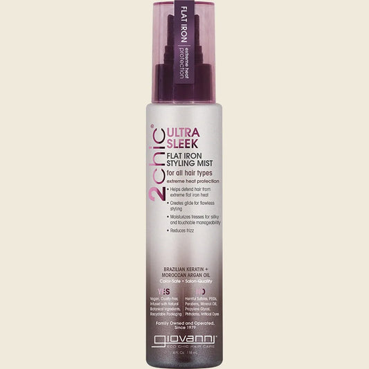 Styling Mist Flat Iron 2chic Ultra Sleek All Hair 118ml