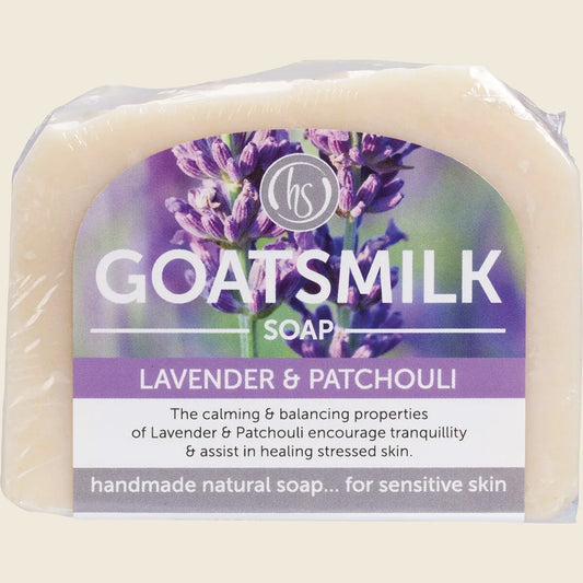 Goat's Milk Soap Lavender & Patchouli 140g