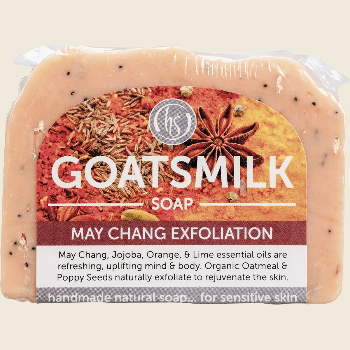 Goat's Milk Soap May Chang Exfoliation 140g