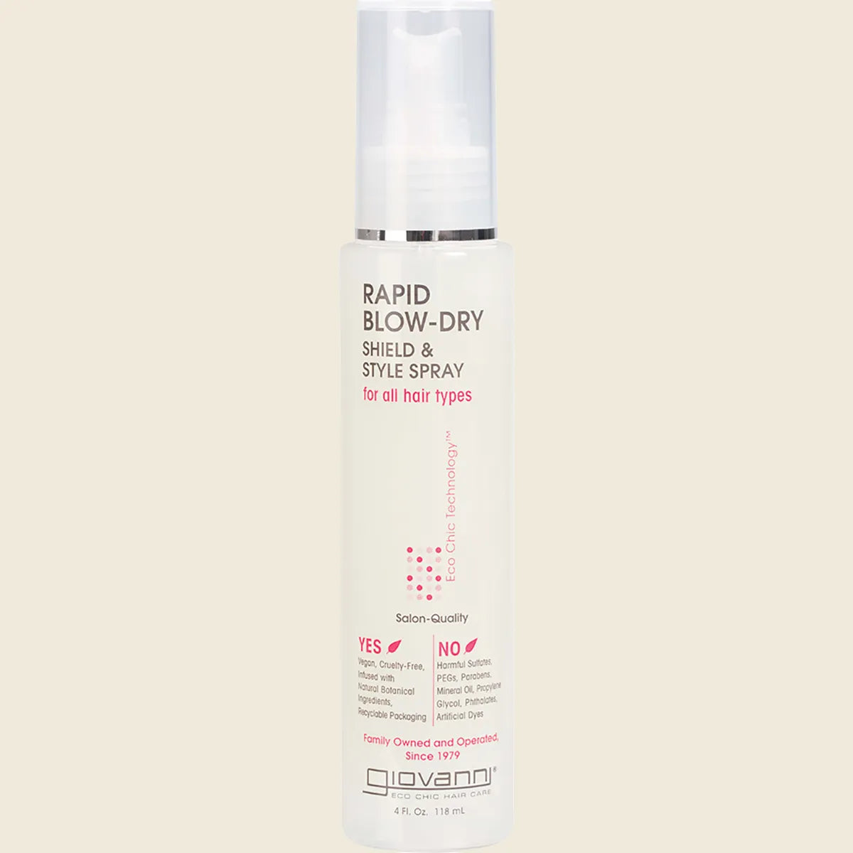 Hair Shield & Style Spray Rapid Blow-Dry 118ml