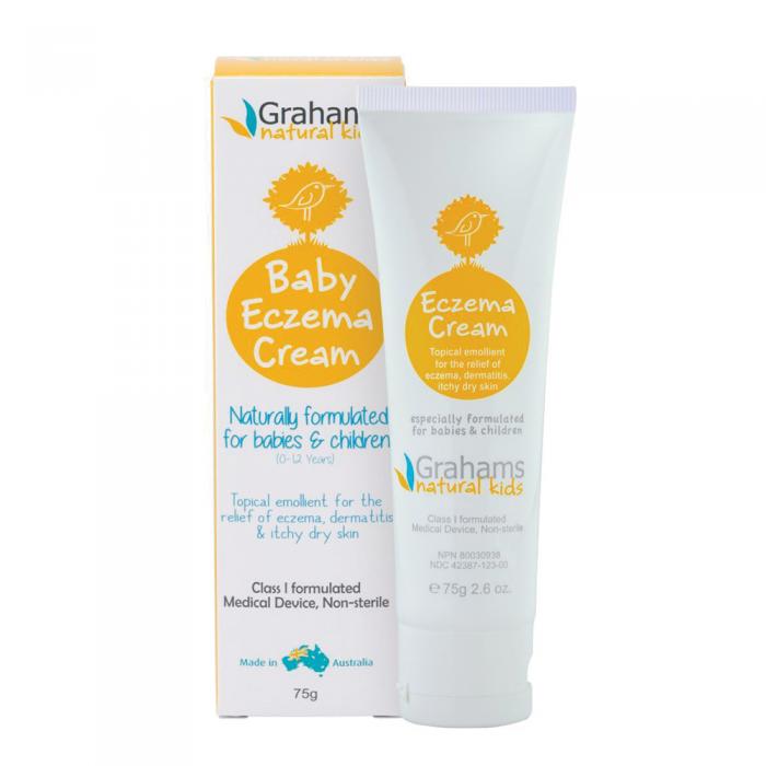 Grahams Natural Baby Eczema Cream 75g