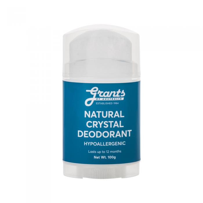 Grants Of Australia Crystal Deodorant Stick Natural 100g