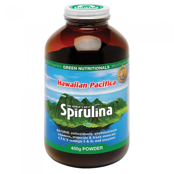 Green Nutritionals Hawaiian Pacifica Spirulina Powder 450g