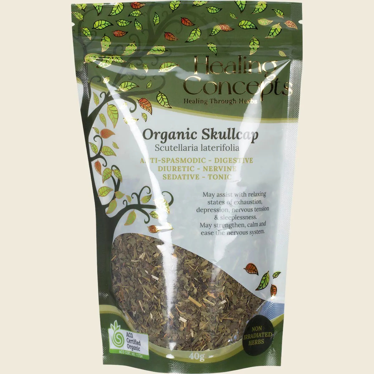 Healing Concepts Organic Skullcap 40g