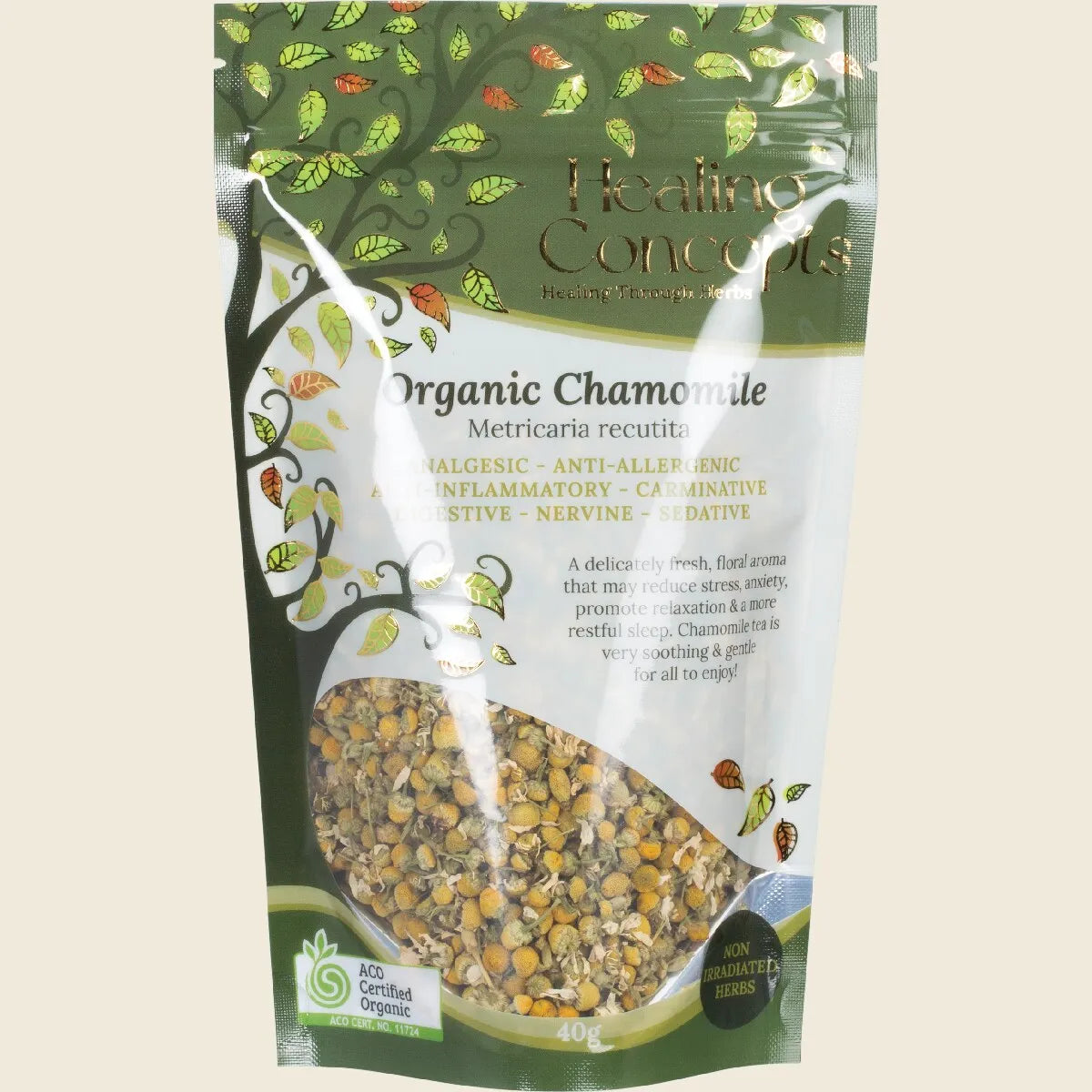 Healing Concepts Organic Chamomile 40g