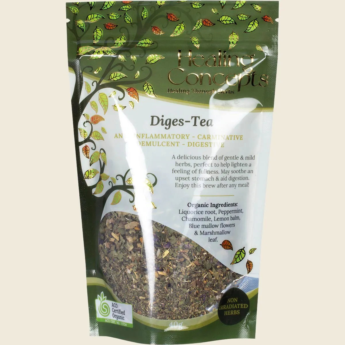 Healing Concepts Organic Blend Diges-tea 40g