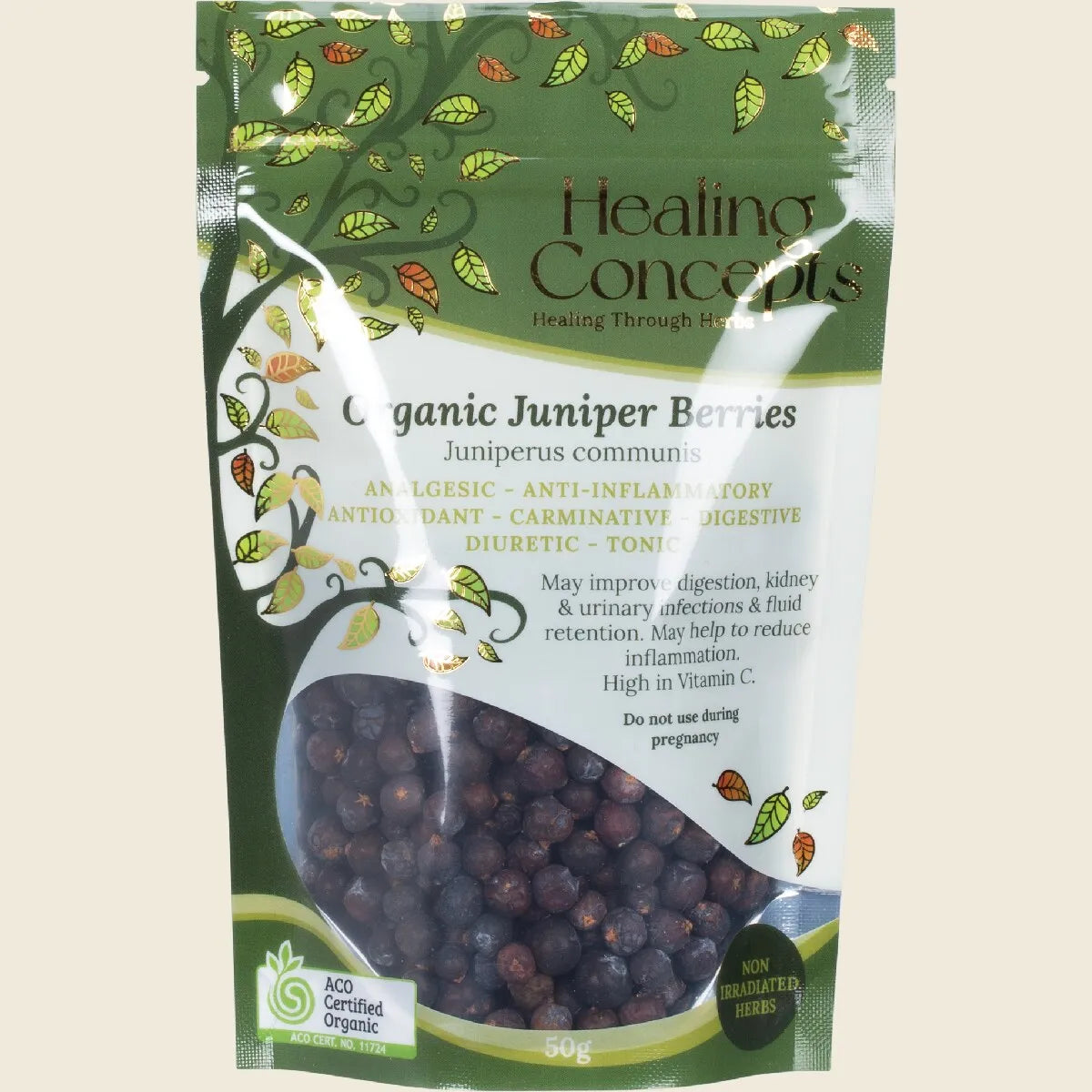 Healing Concepts Organic Juniper Berries 50g