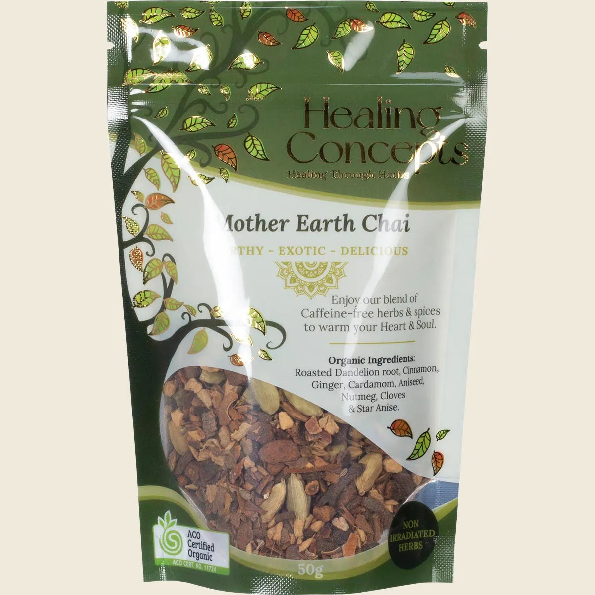 Healing Concepts Organic Blend Mother Earth Chai 50g