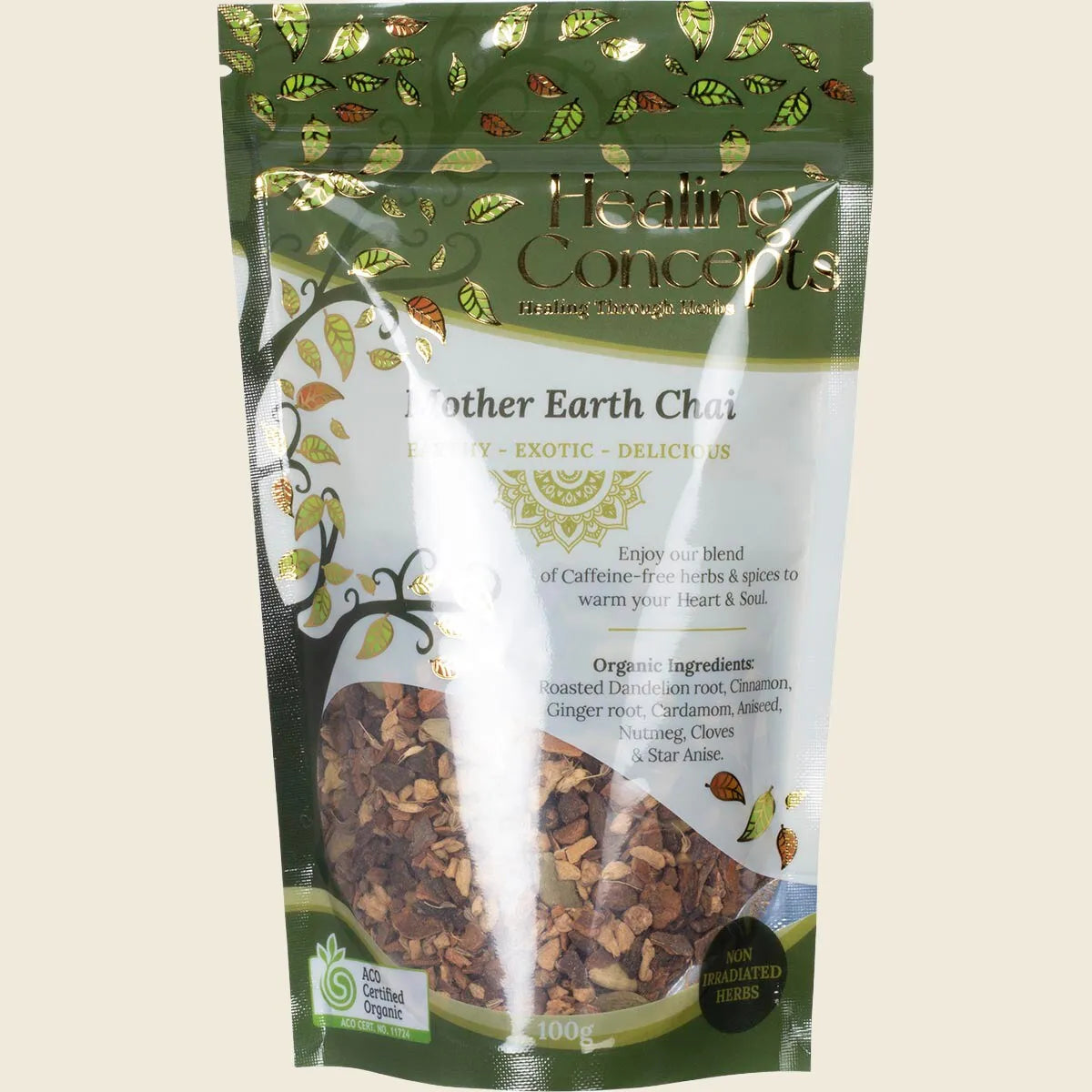 Healing Concepts Organic Blend Mother Earth Chai 100g