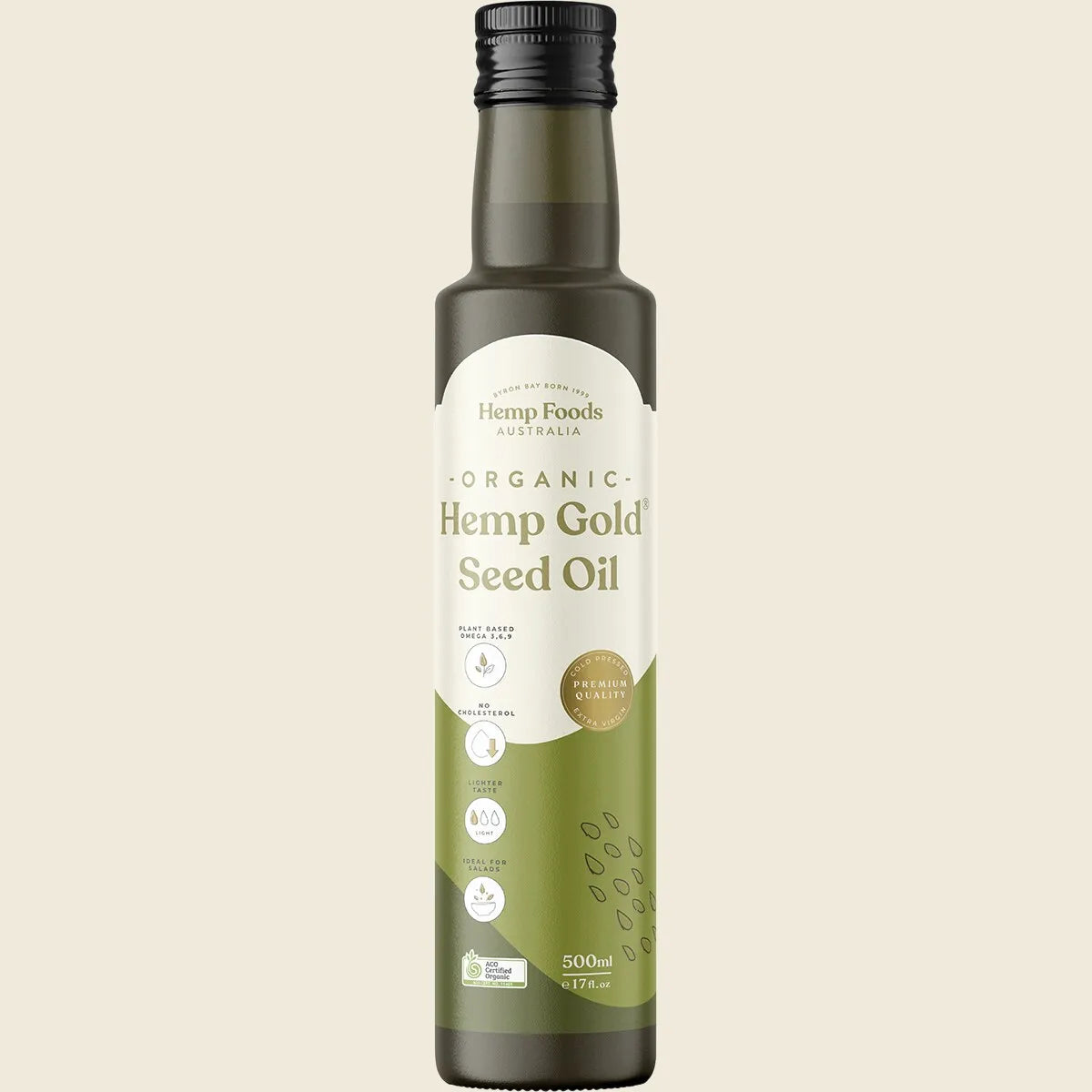Organic Hemp Gold Seed Oil 500ml