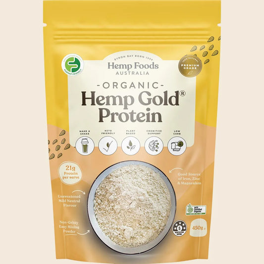 Organic Hemp Gold Protein 450g