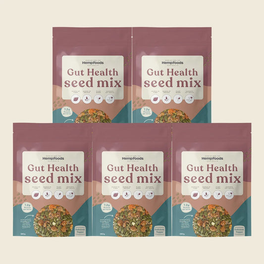 Hemp Foods Australia Gut Health Seed Mix 5x180g