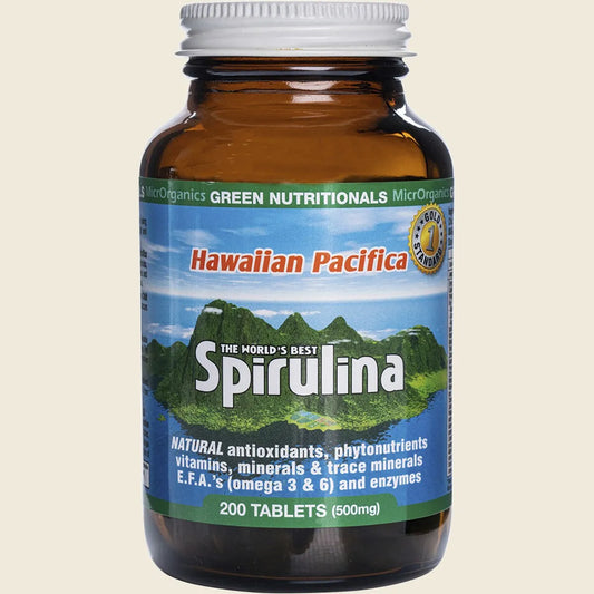Green Nutritionals Hawaiian Pacifica Spirulina 500mg 200t