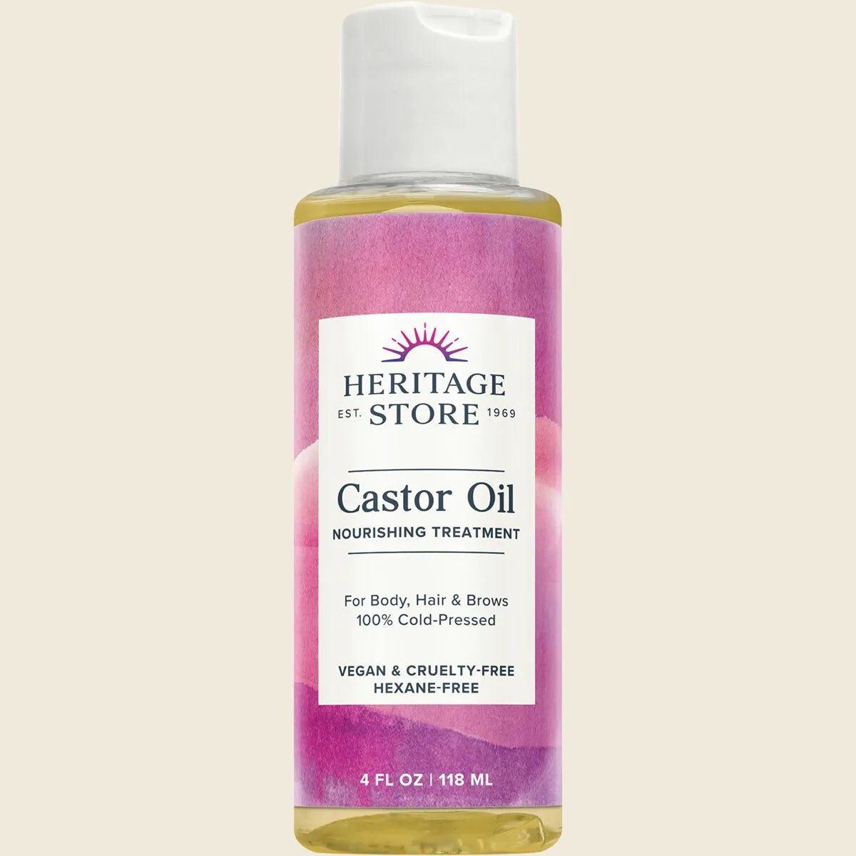 Castor Oil 100% Cold Pressed 118ml