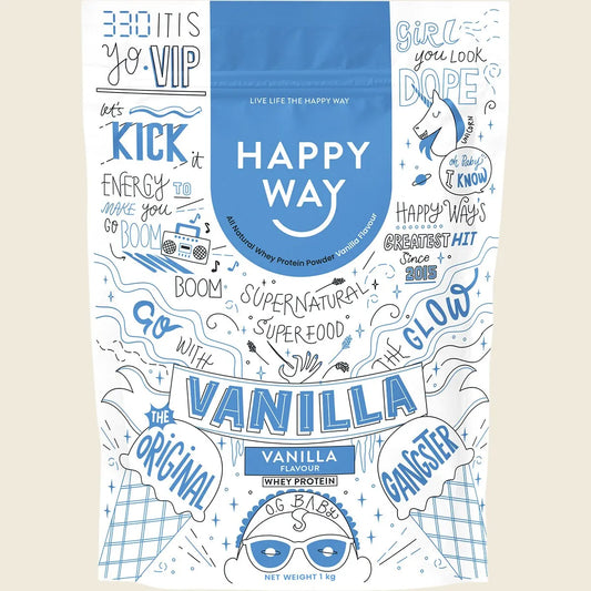 Whey Protein Powder Vanilla 1kg