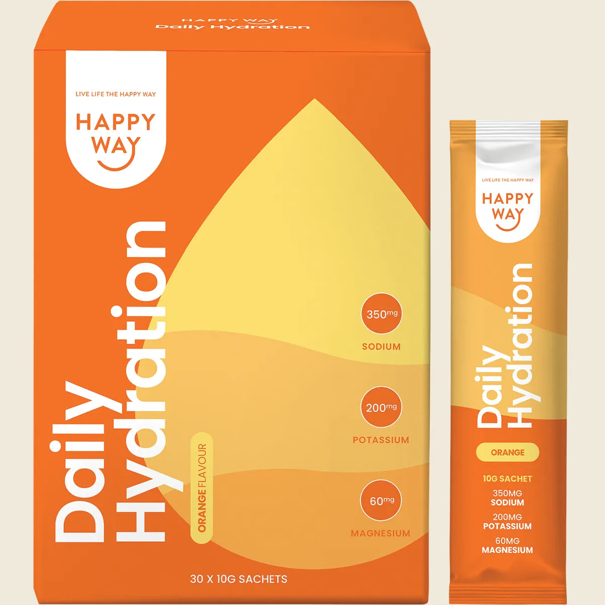 Daily Hydration Sachets Orange 30x10g
