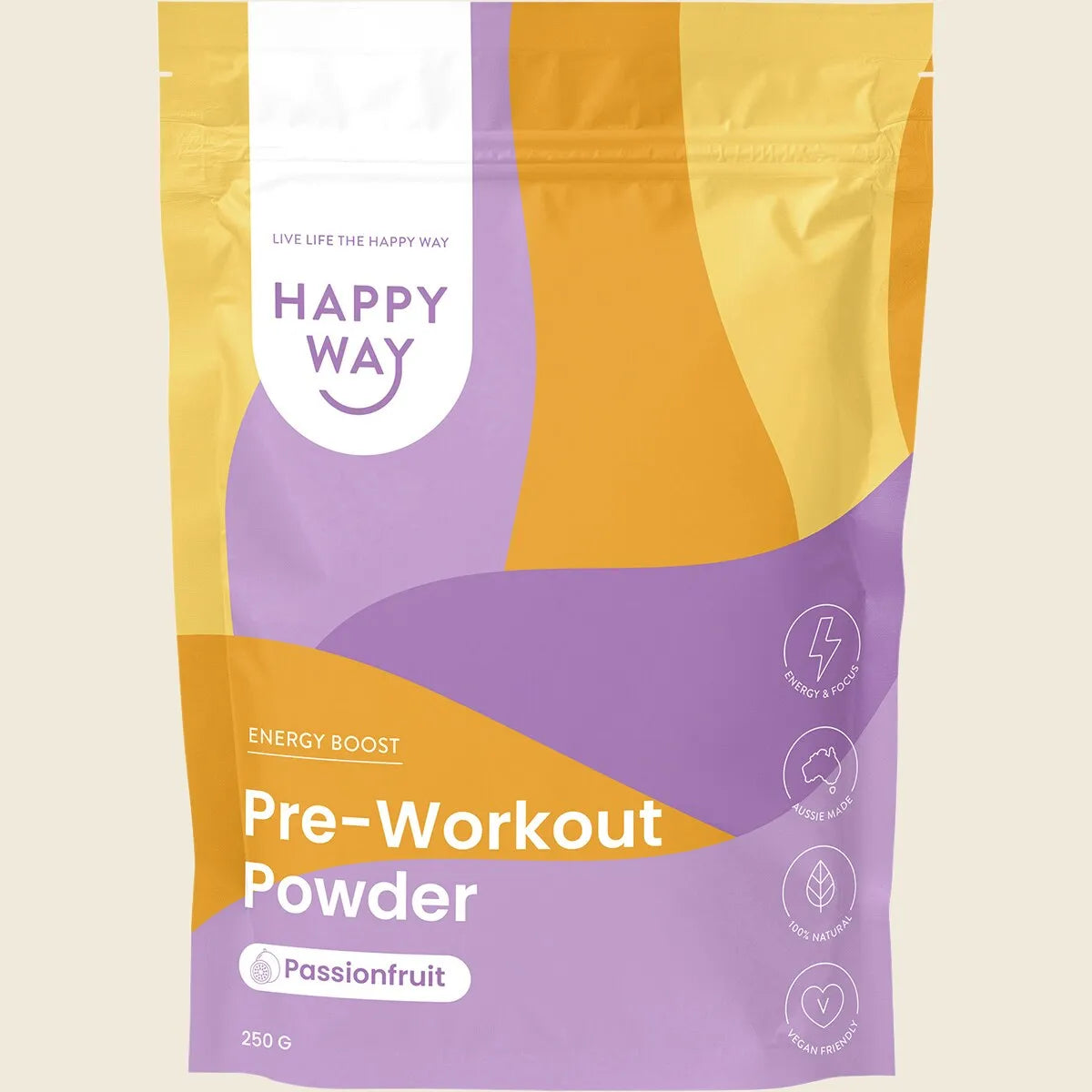 Pre-Workout Powder Passionfruit 250g