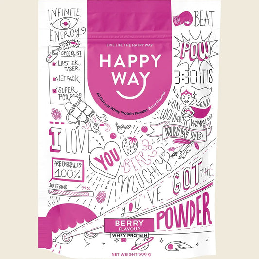 Whey Protein Powder Berry 500g