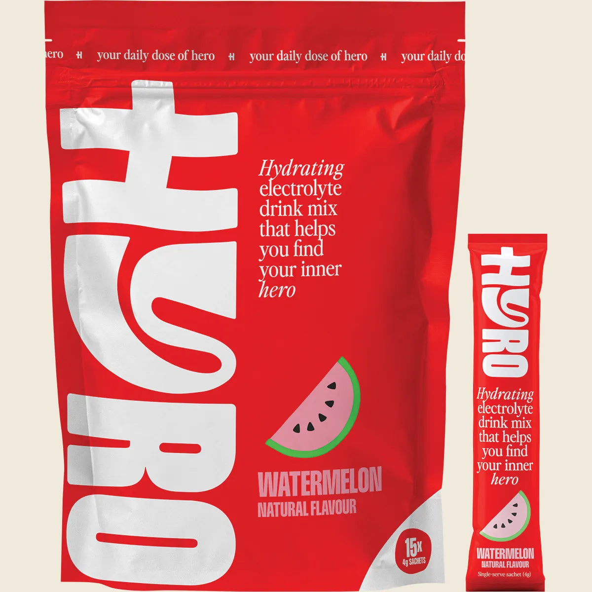 Electrolyte Sachets Watermelon Hasta 15x4g
