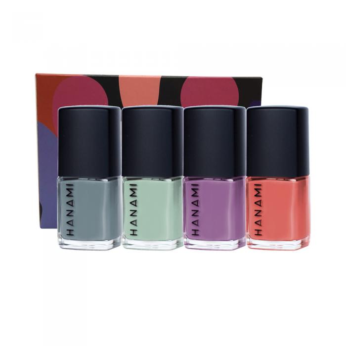 Hanami Nail Polish Collection Daydream 9ml X 4 Pack  Sell Through