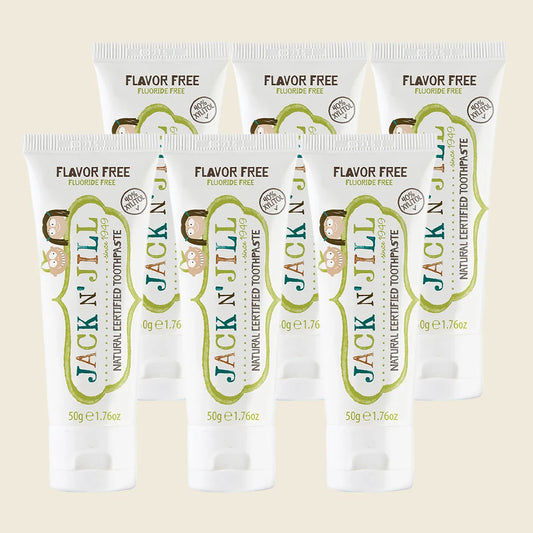 Toothpaste Children Flavour & Fluoride Free 6x50g