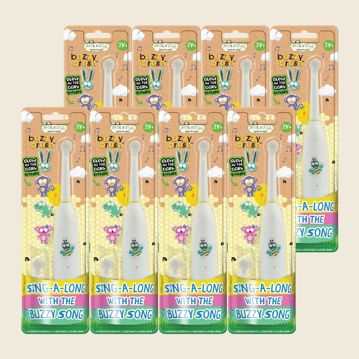 Jack N Jill Buzzy Brush Electric Musical Toothbrush